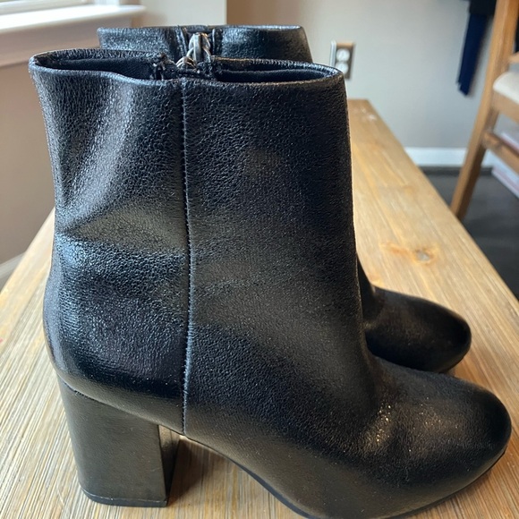 Alter'd States size‎ 6 black shiny zip up ankle boot - Picture 1 of 6
